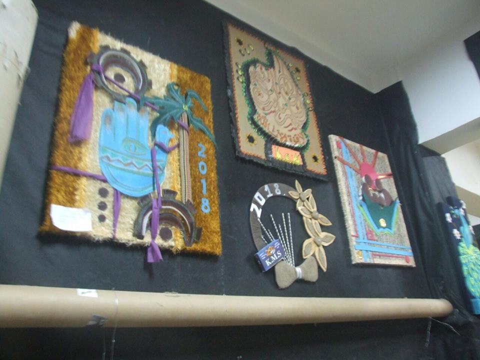 بالصور .. المعرض السنوي للتربية الفنية للنتائج بالغربية