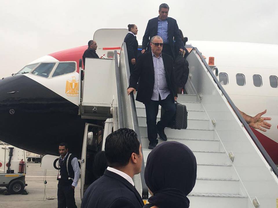 منتخب مصر يصل القاهرة بعد نهاية معسكر سويسرا.