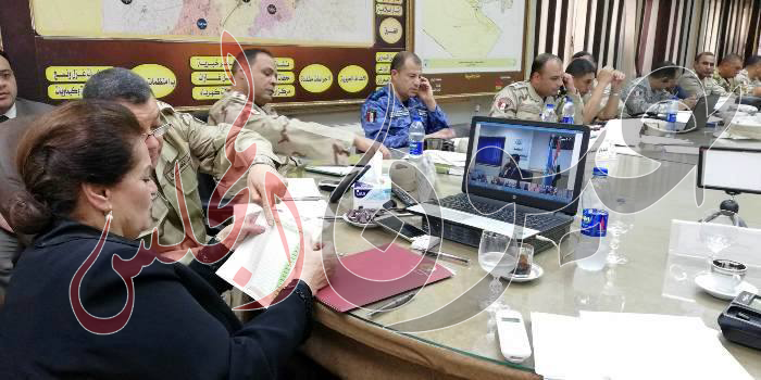 نادية عبده تؤكد على سير العملية الأنتخابية لليوم الثانى بأنتظام وأكتمال جميع اللجان