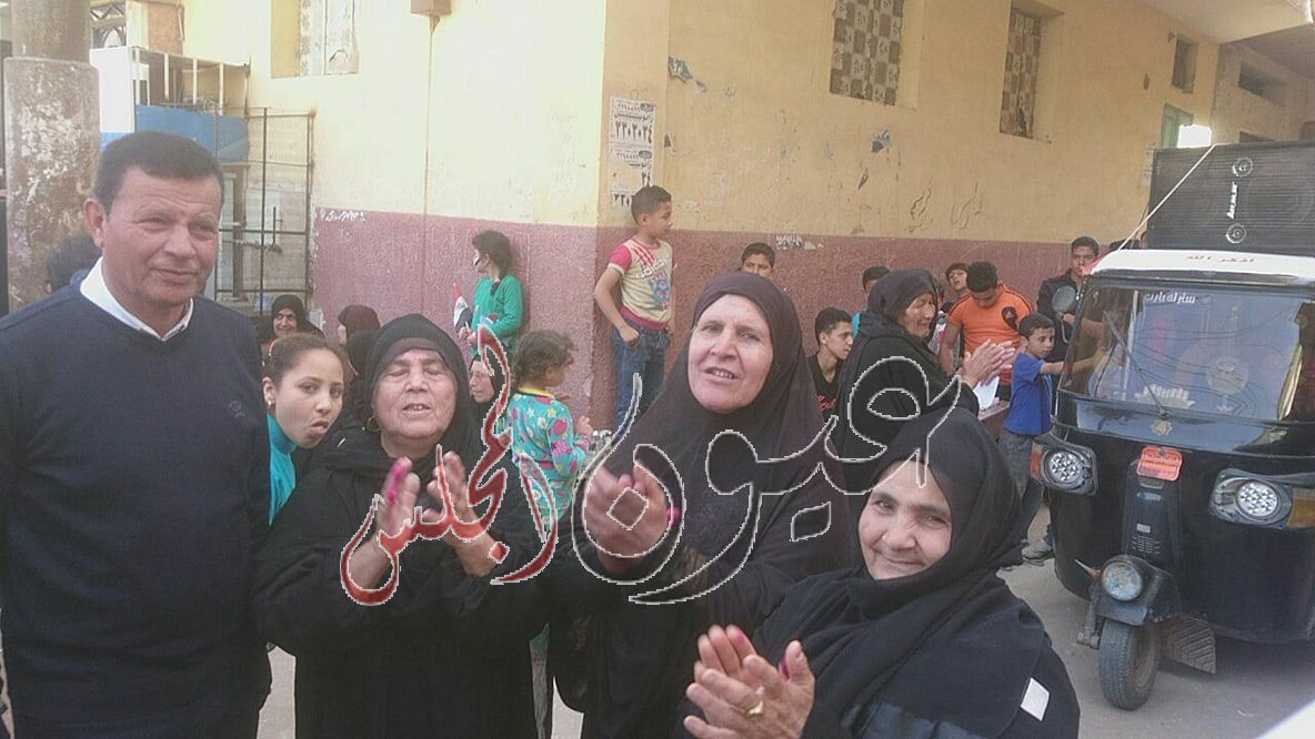 بـالصـور .. إقبال كثيف فى لجان قرية الراهبين بـ مركز سمنود