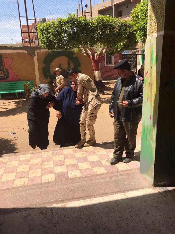 إقبال متوسط من الناخبين بقرية «بناأبوصبر» بمركز سمنود في الغربية