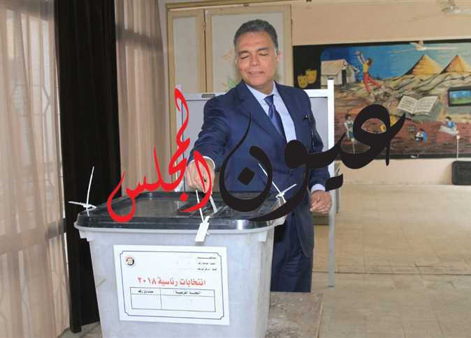 بالصور .. هشام فرحات المشاركة الانتخابية واجب وطني على كل مصري