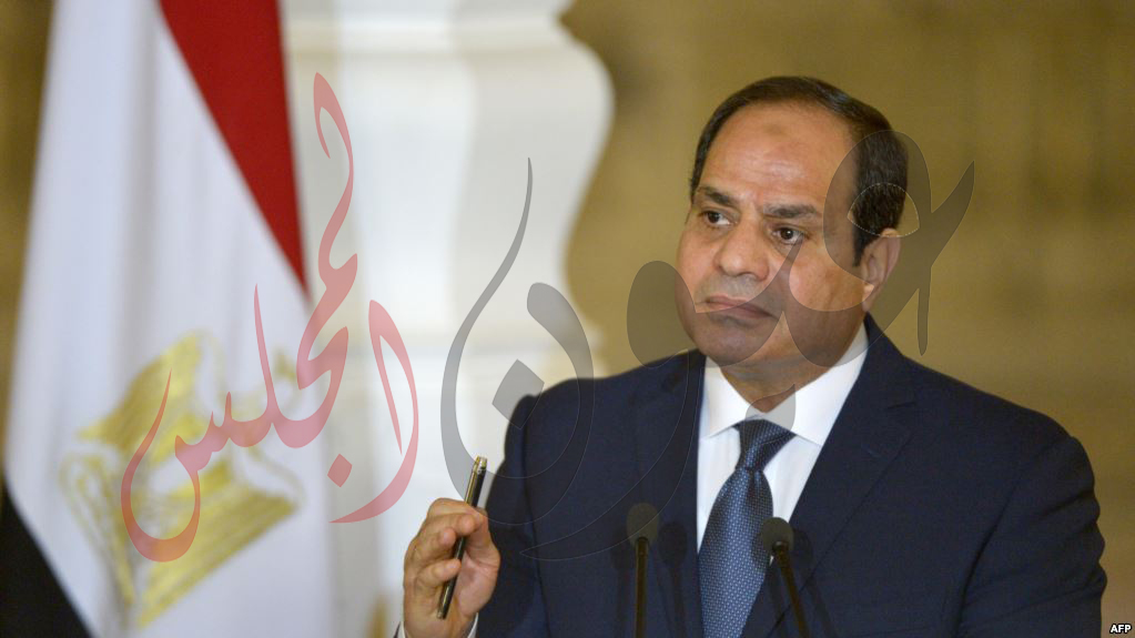 السيسى …الجيش والشرطة خط أحمر