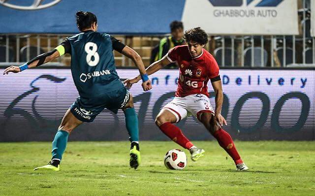 الاهلي يهزم انبي بهدف ويتوج بالدوري “إكلينيكيا”