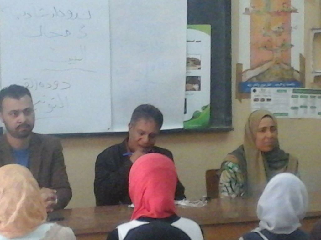 مركز اعلام المحلة يناقش أهمية الاستفادة من المخلفات الزراعية