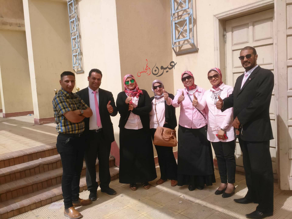 مدارس زهران تستضيف وفد أمريكى لمتابعة العملية التعليمية فى مصر