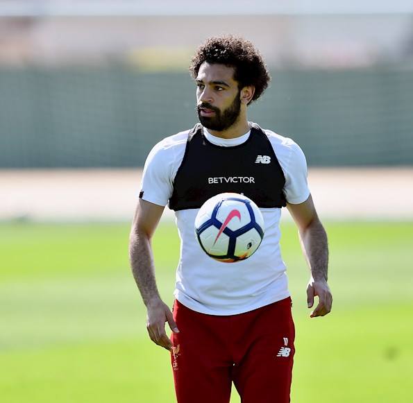 بالصور…محمد صلاح يستعد لمواجهة وست بروميتش