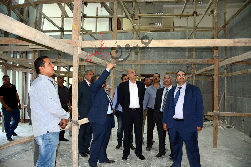 محافظ القليوبية ورئيس جامعة بنها يتفقدان 5 مشروعات بالجامعة بتكلفة 234 مليون جنيه