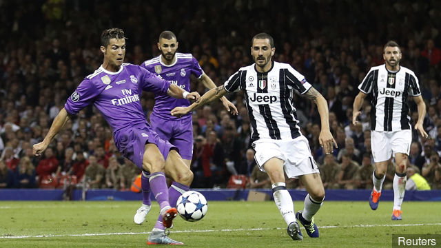 شاهد بث مباشر لمباراة يوفنتوس و ريال مدريد في دوري الأبطال وتشكيل الفريقين