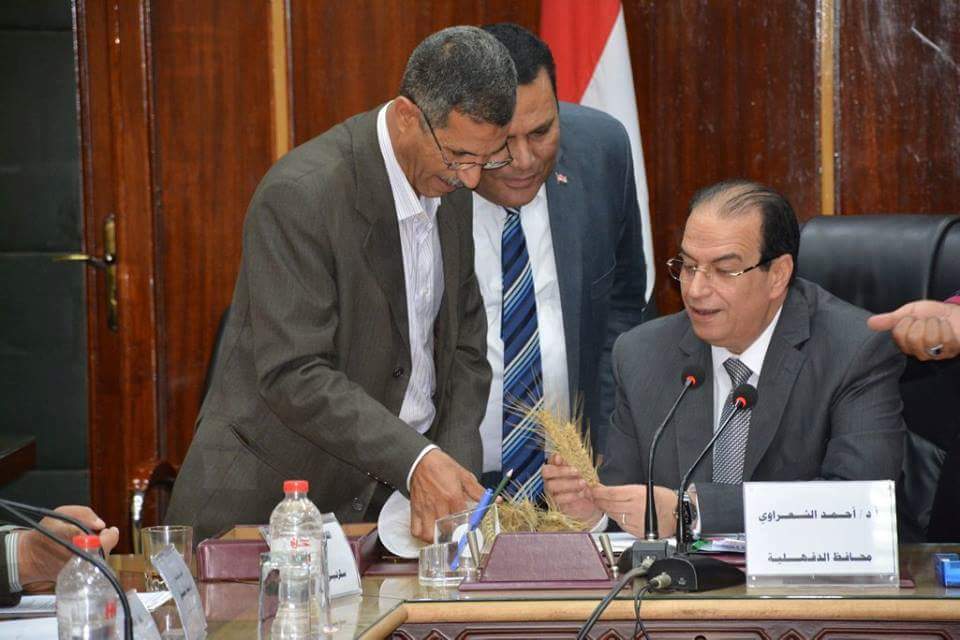 محافظ الدقهلية : إجمالي المتوقع توريده من القمح بالصوامع والشون يزيد عن 280 ألف طن للموسم الحالي بنطاق المحافظة