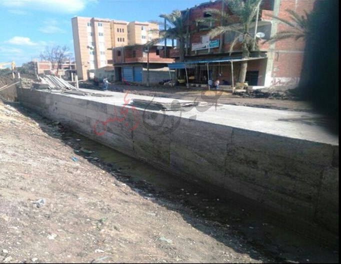إستمرار أعمال تغطية ترعة الغزالي بتكلفة 4 مليون و 676 ألف جنيه