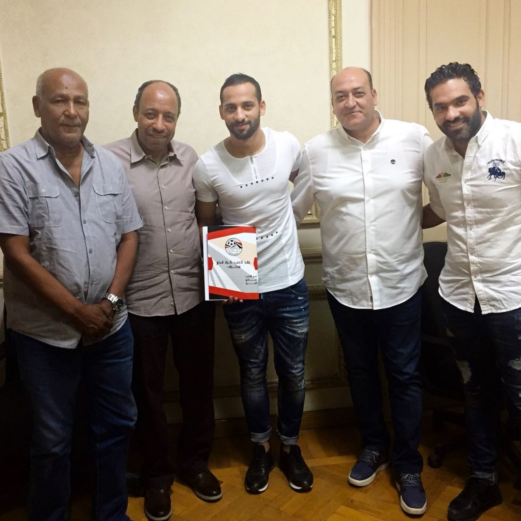 حرس الحدود يضم حسام حسن لسنة