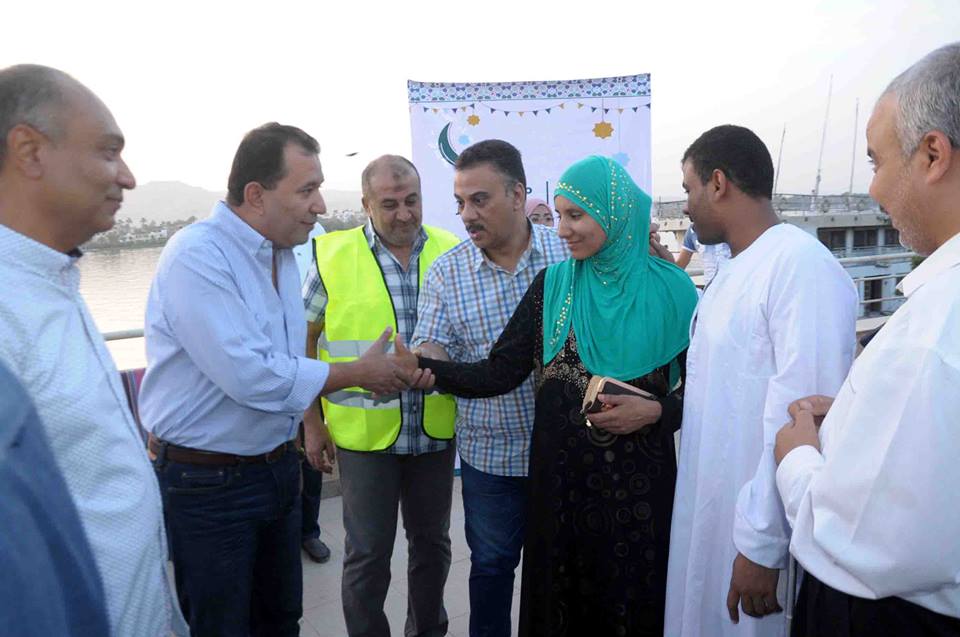 محافظ الاقصر يحضر افطار مؤسسة مصر الخير