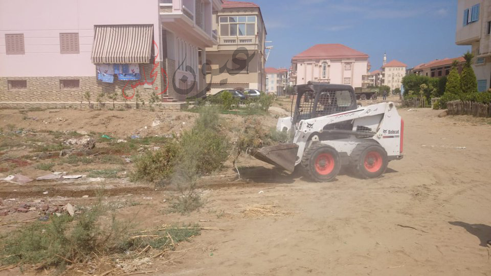بالصور .. تكثيف حملات النظافة والمكافحة بـ رأس البر