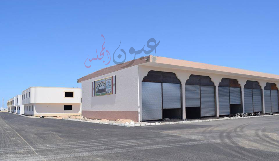 بالصور .. إستمرار العمل بمشروع مدينة الحرفيين بالغردقة