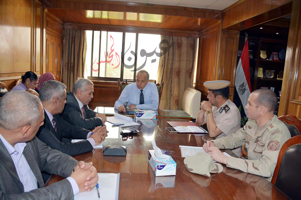 محافظ القليوبية يناقش إستعدادات المحافظة لإمتحانات الثانوية العامة