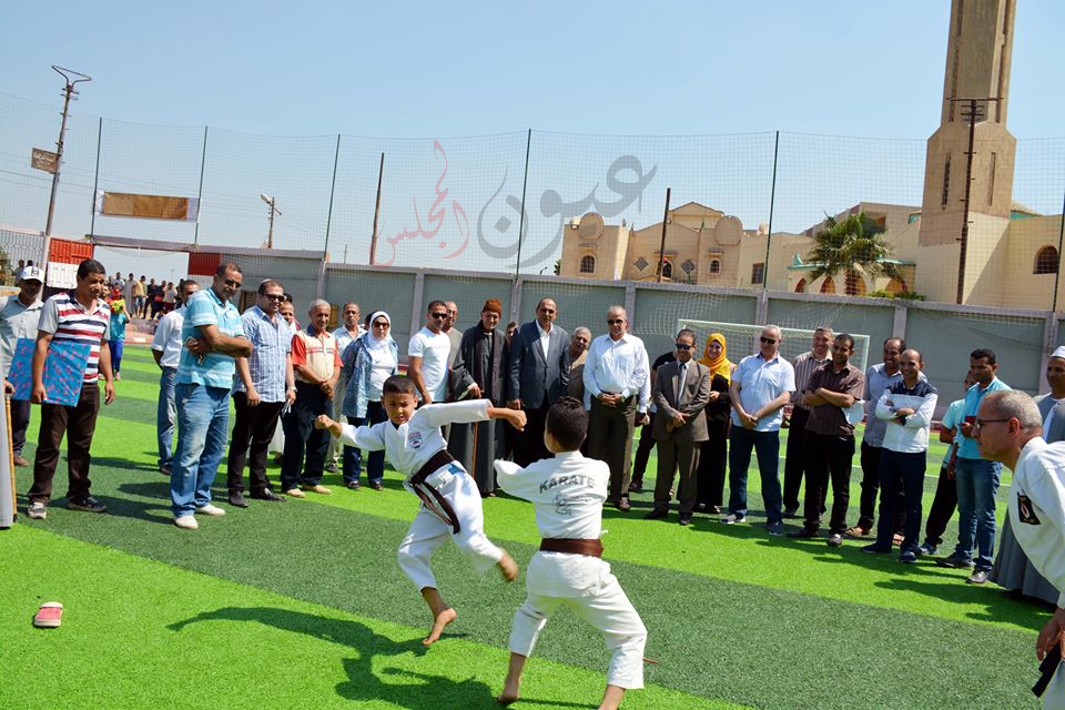 محافظ القليوبية يفتتح مركزي شباب مرصفا وكفر فرسيس بـ بنها “صور”