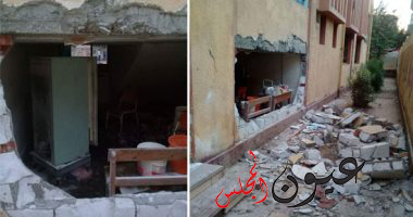 إنفجار أنبوبة بوتاجاز بمدرسة ميت ميمون في الغربية..!