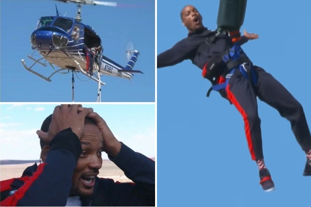 احتفالا بذكرى ميلاده.. ويل سميث يقفز من طائرة
