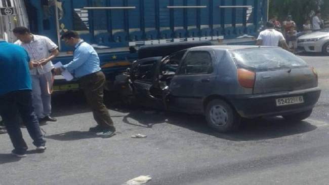 موت طفل تحت عجلات سيارة والده في سوهاج