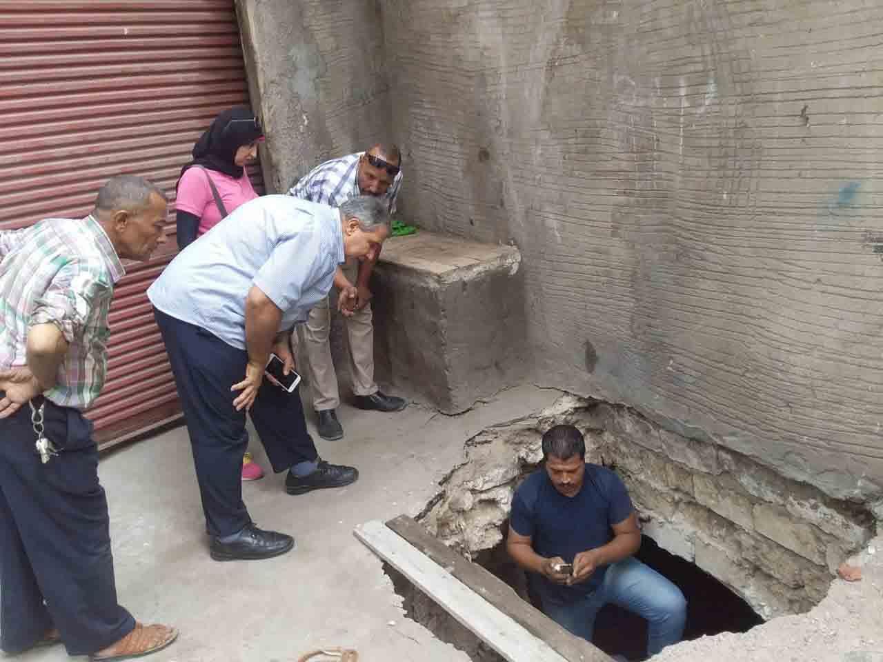 العثور على سرداب أسفل قصر طوسون في الإسكندرية..والحي يكشف مفاجأة