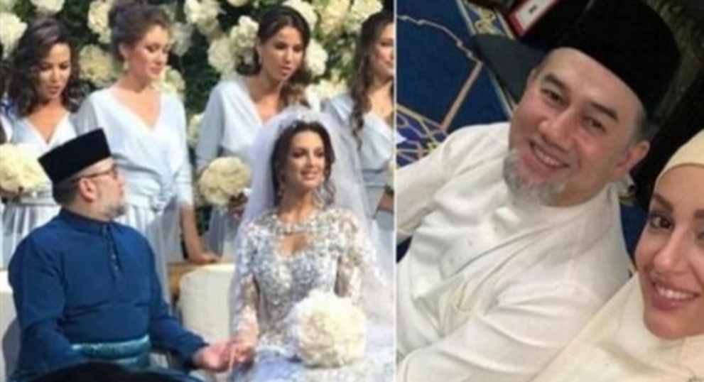 ملك ماليزيا يتزوج ملكة جمال روسيا …في حفل زفاف اسطوري