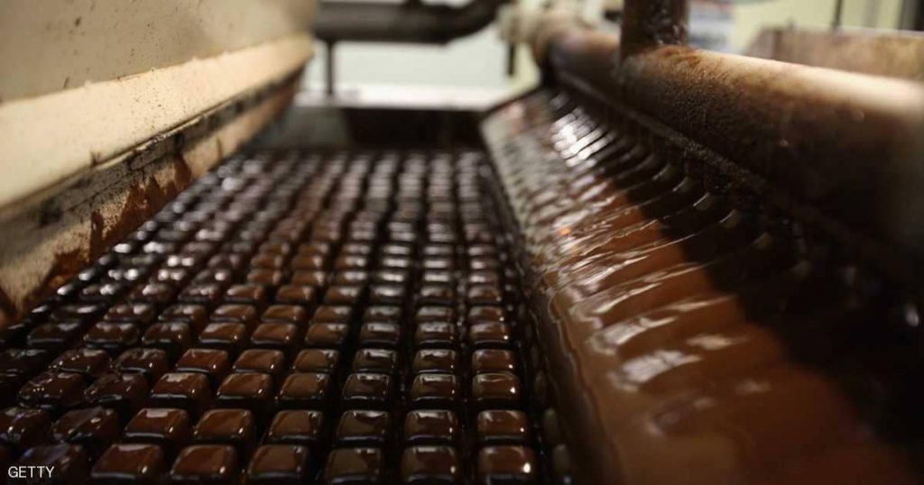 في بلدة ألمانية رصيف من الشكولاتة !