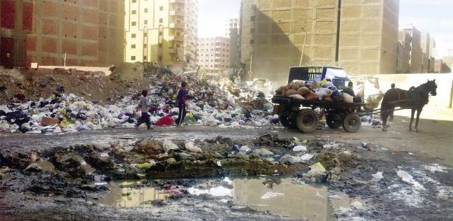 أراضي بمحافظة الغربية تتحول الي مقالب قمامة وسط غضب كثير من سكان المدينة