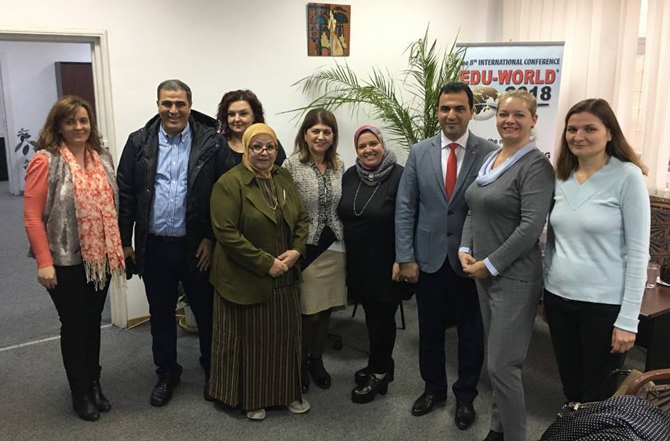 وفد جامعة المنصورة يزور جامعة بيتشتى في رومانيا لتبادل الخبرات الأكاديمية والعلمية