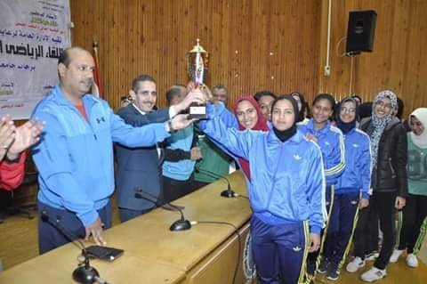 جامعة المنصورة تفوز بماراثون دراجات الجامعات