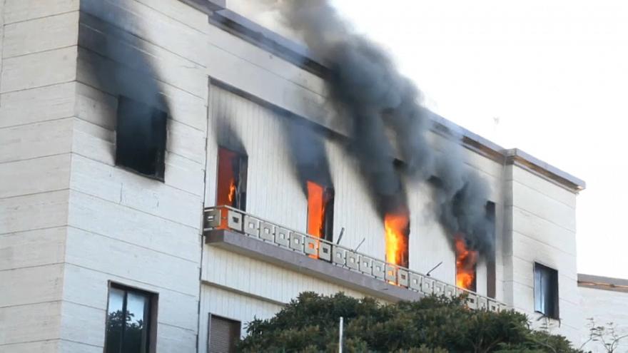 هجوم مسلح علي مقر وزارة الخارجية الليبية يسفر عنه سقوط قتلي وجرحي