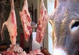 حملة مبكرة لمباحث التموين ادت الي ضبط 5 حمير مذبوحة بشبرا الخيمة