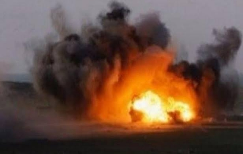 انفجار بحي العريش شرق عدن…