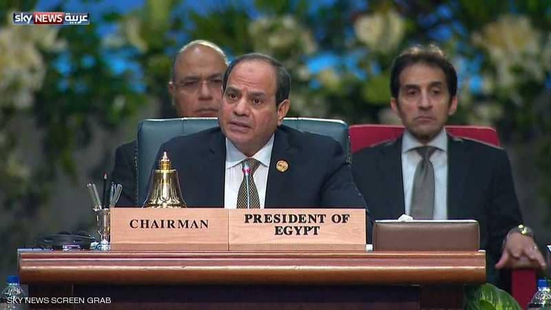 السيسي يدعوا العالم لمحاربة الارهاب