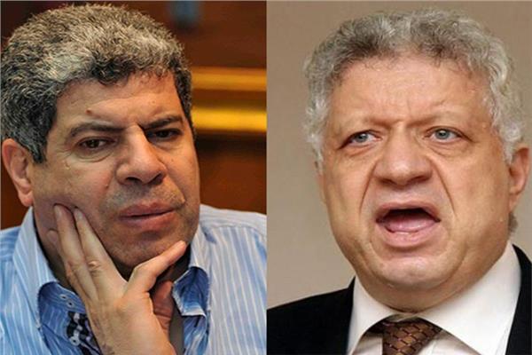 اشتباك عنيف باللكم بالأيدي والسباب والشتائم بين مرتضى منصور و أحمد شوبير