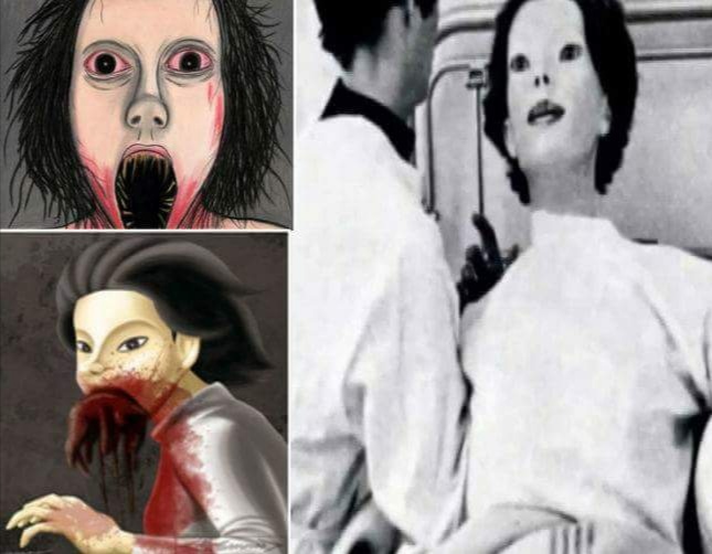 ما القصه المخيفه وراء تلك المرأه  بدون ملامح التى لا احد يعلم الى الان تفسيرها ؟