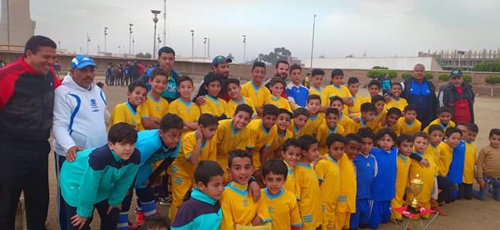 فوز نادي السكه الحديد بطنطا بالكاس