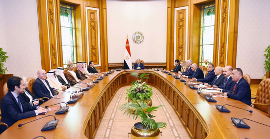 استقبال الرئيس لوزراء الشباب والرياضة العرب …