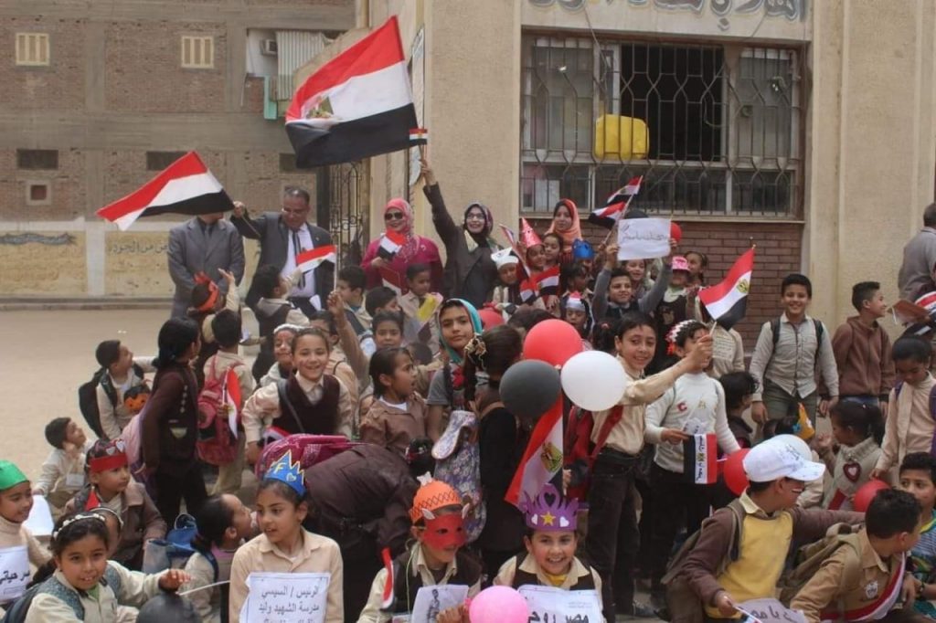 قامت مدرسة الشهيد وليد عاطف صديق بعمل عرض انشطة التربية الرياضية ..