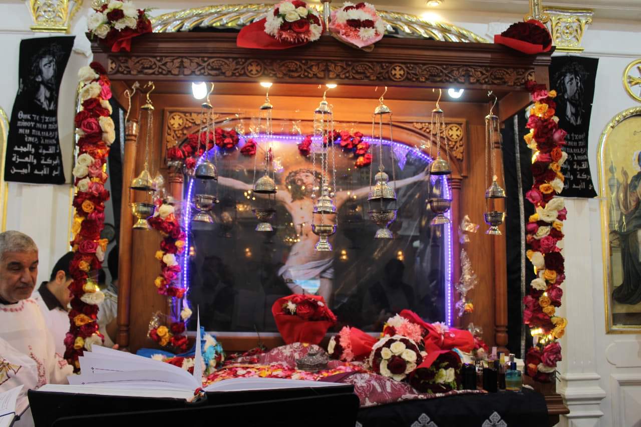 الاقباط يحتفلون بالجمعة العظيمة