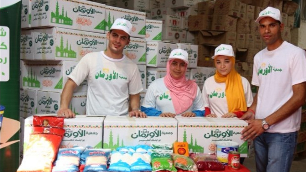 الأورمان توزع 55  طن لحوم   و3000 ألاف كرتونه مواد غذائية على مستوى محافظة الغربية