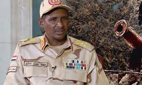 نائب رئيس المجلس العسكري السوداني في القاهره