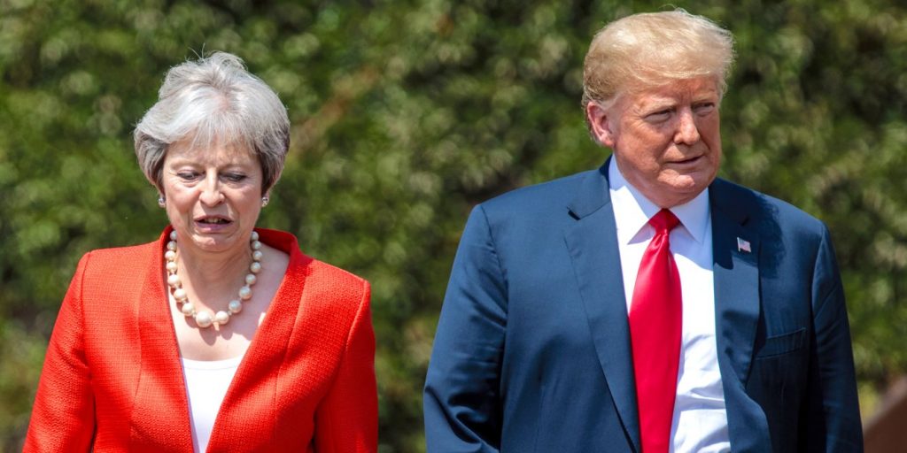 بريطانيا تؤكد علي دعمها لسفيرها في واشنطن