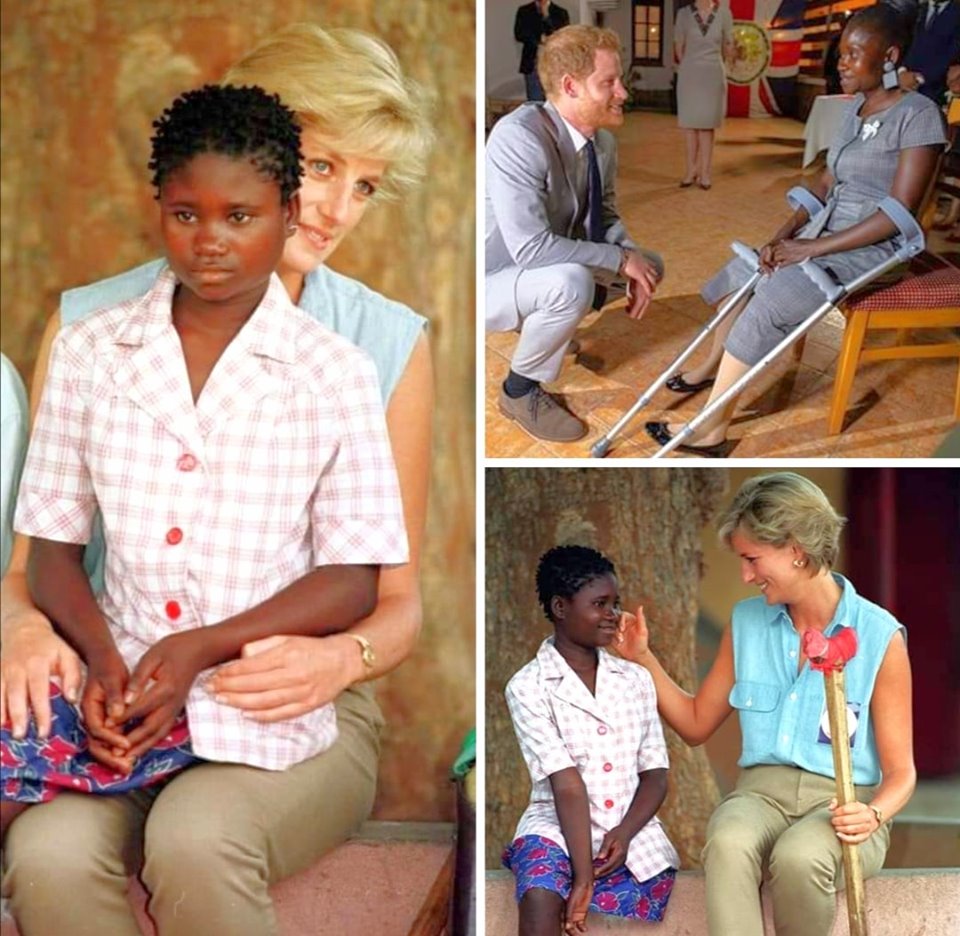 إزرع خيرا تحصد سلاما ..الأميره “ديانا” والطفله “ساندرا ” ..