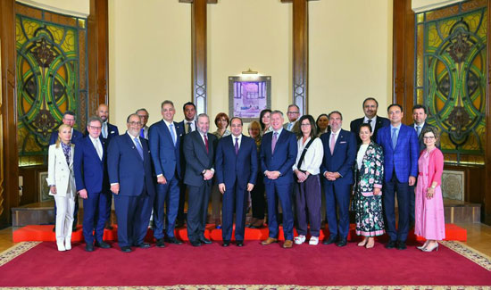 السيسي في محاوله لحل المشكله الفلسطينيه !