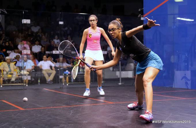 ” هانيا الحمامي” إلي ربع نهائي كأس العالم للإسكواش !