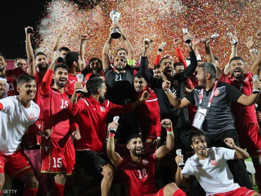 البحرين تتوج بكأس الخليج