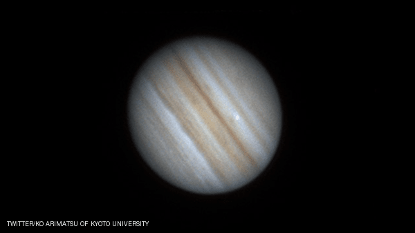 علماء يوثقون “اصطداما” على كوكب المشتري