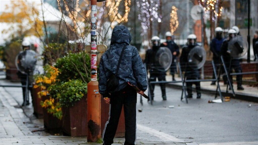 تظاهرة حاشدة في بروكسل رفضا لإغلاق قاعات العروض بسبب كوفيد-19