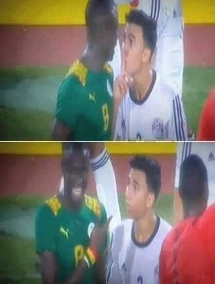 (صورة تعبر بمنتهى البساطة والإيجاز عن مستوى منتخب مصر فى بطولة أمم أفريقيا )!!!